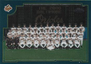 2001 Topps Chrome #625 Baltimore Orioles Front