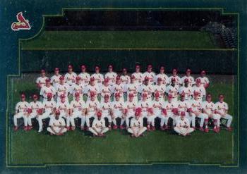 2001 Topps Chrome #648 St. Louis Cardinals Front