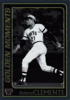 2001 Topps Chrome #654 Roberto Clemente Front