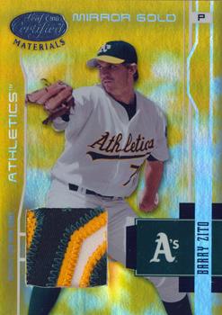 2003 Leaf Certified Materials - Mirror Gold Materials #133 Barry Zito Front