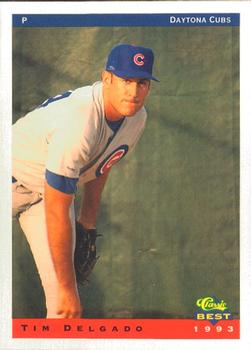 1993 Classic Best Daytona Cubs #5 Tim Delgado Front