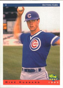 1993 Classic Best Daytona Cubs #10 Mike Hubbard Front