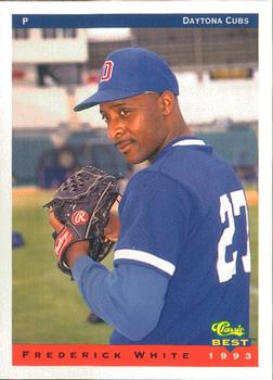 1993 Classic Best Daytona Cubs #23 Frederick White Front