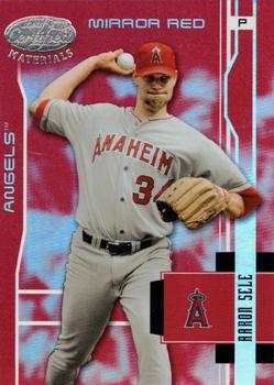 2003 Leaf Certified Materials - Mirror Red #171 Aaron Sele Front