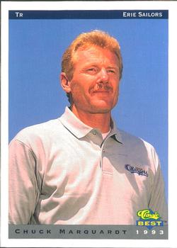 1993 Classic Best Erie Sailors #30 Chuck Marquardt Front