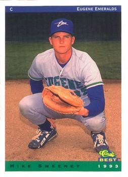 1993 Classic Best Eugene Emeralds #25 Mike Sweeney Front
