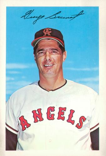 1966 Dexter Press California Angels Set B #DT-10181-C George Brunet Front