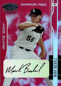 2003 Leaf Certified Materials - Mirror Red Autographs #39 Mark Buehrle Front