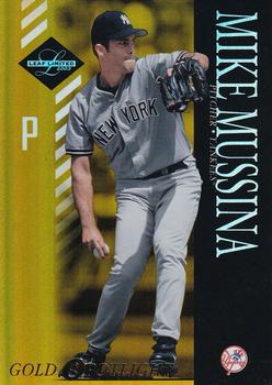 2003 Leaf Limited - Gold Spotlight #68 Mike Mussina  Front