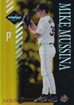 2003 Leaf Limited - Gold Spotlight #88 Mike Mussina Front
