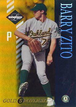 2003 Leaf Limited - Gold Spotlight #145 Barry Zito Front