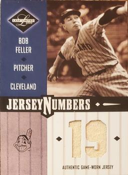 2003 Leaf Limited - Jersey Numbers #JN-11 Bob Feller Front