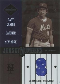 2003 Leaf Limited - Jersey Numbers #JN-45 Gary Carter Front