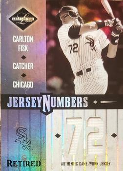 2003 Leaf Limited - Jersey Numbers Retired #JN-9 Carlton Fisk Front