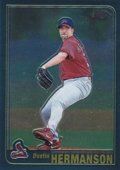 2001 Topps Traded & Rookies - Chrome #T19 Dustin Hermanson Front