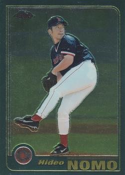 2001 Topps Traded & Rookies - Chrome #T42 Hideo Nomo Front
