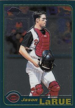 2001 Topps Traded & Rookies - Chrome #T84 Jason LaRue Front