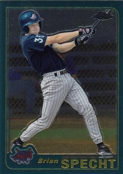 2001 Topps Traded & Rookies - Chrome #T197 Brian Specht Front