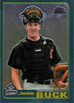 2001 Topps Traded & Rookies - Chrome #T216 John Buck Front