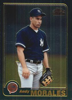 2001 Topps Traded & Rookies - Chrome #T234 Andy Morales Front