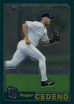 2001 Topps Traded & Rookies - Chrome #T9 Roger Cedeno Front