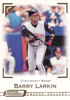 2001 Topps Fusion #28 Barry Larkin Front