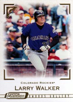 2001 Topps Fusion #143 Larry Walker Front