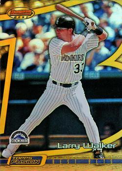 2001 Topps Fusion #156 Larry Walker Front