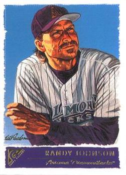 2001 Topps Gallery #81 Randy Johnson Front
