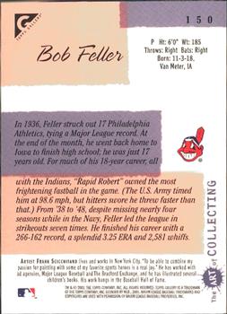 2001 Topps Gallery #150 Bob Feller Back