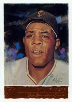 2001 Topps Gallery #50 Willie Mays Front