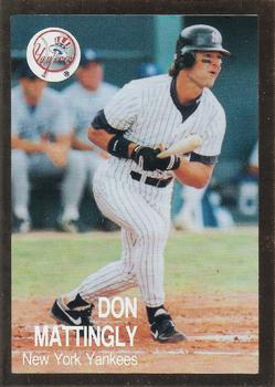 1991 Playball U.S.A. (Unlicensed) - Gold #91G-4 Don Mattingly Front
