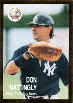 1991 Playball U.S.A. (Unlicensed) - Gold #91G-5 Don Mattingly Front