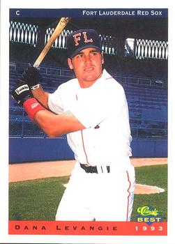 1993 Classic Best Fort Lauderdale Red Sox #17 Dana Levangie Front