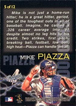 1997 Ultra - Power Plus (Series Two) #5 Mike Piazza Back