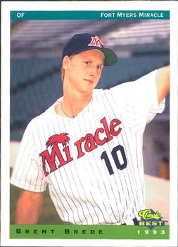 1993 Classic Best Fort Myers Miracle #3 Brent Brede Front