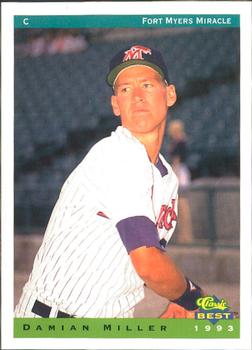 1993 Classic Best Fort Myers Miracle #14 Damian Miller Front