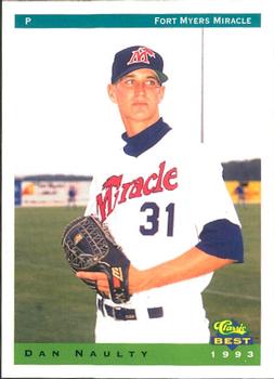 1993 Classic Best Fort Myers Miracle #17 Dan Naulty Front