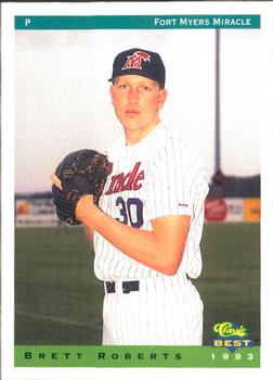 1993 Classic Best Fort Myers Miracle #21 Brett Roberts Front