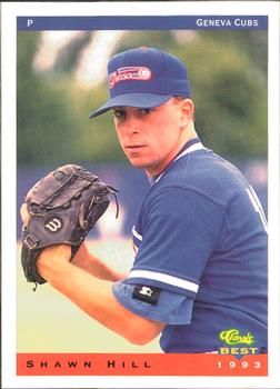 1993 Classic Best Geneva Cubs #13 Shawn Hill Front