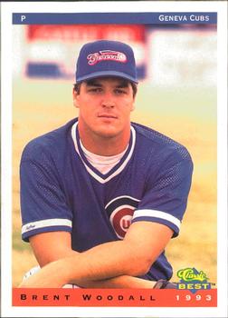 1993 Classic Best Geneva Cubs #27 Brent Woodall Front
