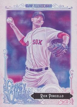 2017 Topps Gypsy Queen - Missing Blackplate #34 Rick Porcello Front