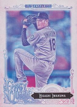 2017 Topps Gypsy Queen - Missing Blackplate #36 Hisashi Iwakuma Front