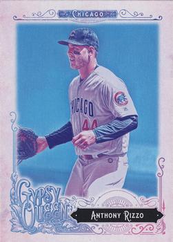 2017 Topps Gypsy Queen - Missing Blackplate #50 Anthony Rizzo Front