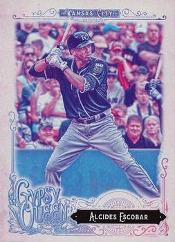 2017 Topps Gypsy Queen - Missing Blackplate #68 Alcides Escobar Front