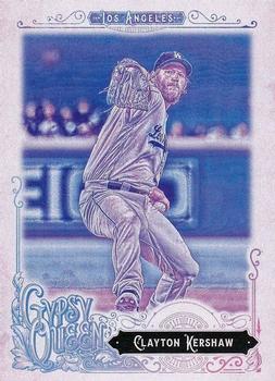 2017 Topps Gypsy Queen - Missing Blackplate #75 Clayton Kershaw Front