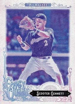2017 Topps Gypsy Queen - Missing Blackplate #80 Scooter Gennett Front