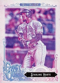 2017 Topps Gypsy Queen - Missing Blackplate #81 Starling Marte Front
