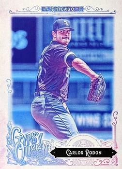2017 Topps Gypsy Queen - Missing Blackplate #95 Carlos Rodon Front