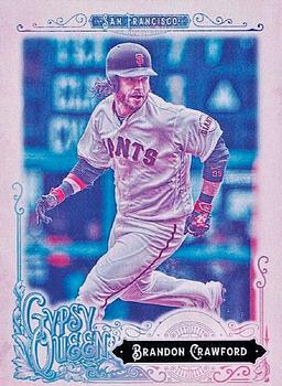 2017 Topps Gypsy Queen - Missing Blackplate #99 Brandon Crawford Front